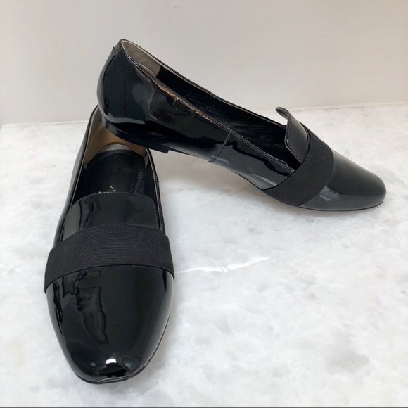 Pour La Victoire Shoes - Pour La Victoire black patent flats